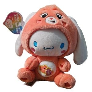 Hello Kitty x Care Bears Love a Lot Cinnamoroll 9" Plush NWT